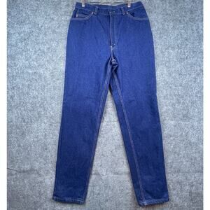 Vintage Levi's Misses Jeans Womens 16 Straight Taper Orange Tab Red Batwing USA